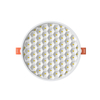 Luz de painel embutida em favo de mel